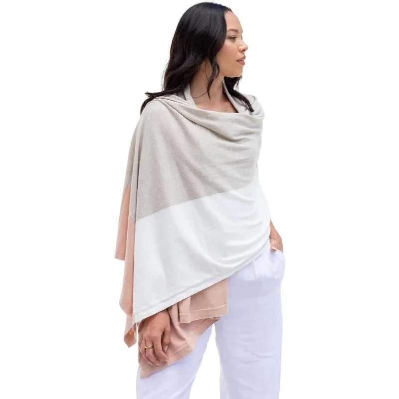 Dreamsoft Travel Scarf Organic Cotton For Women Wrap Shawl
