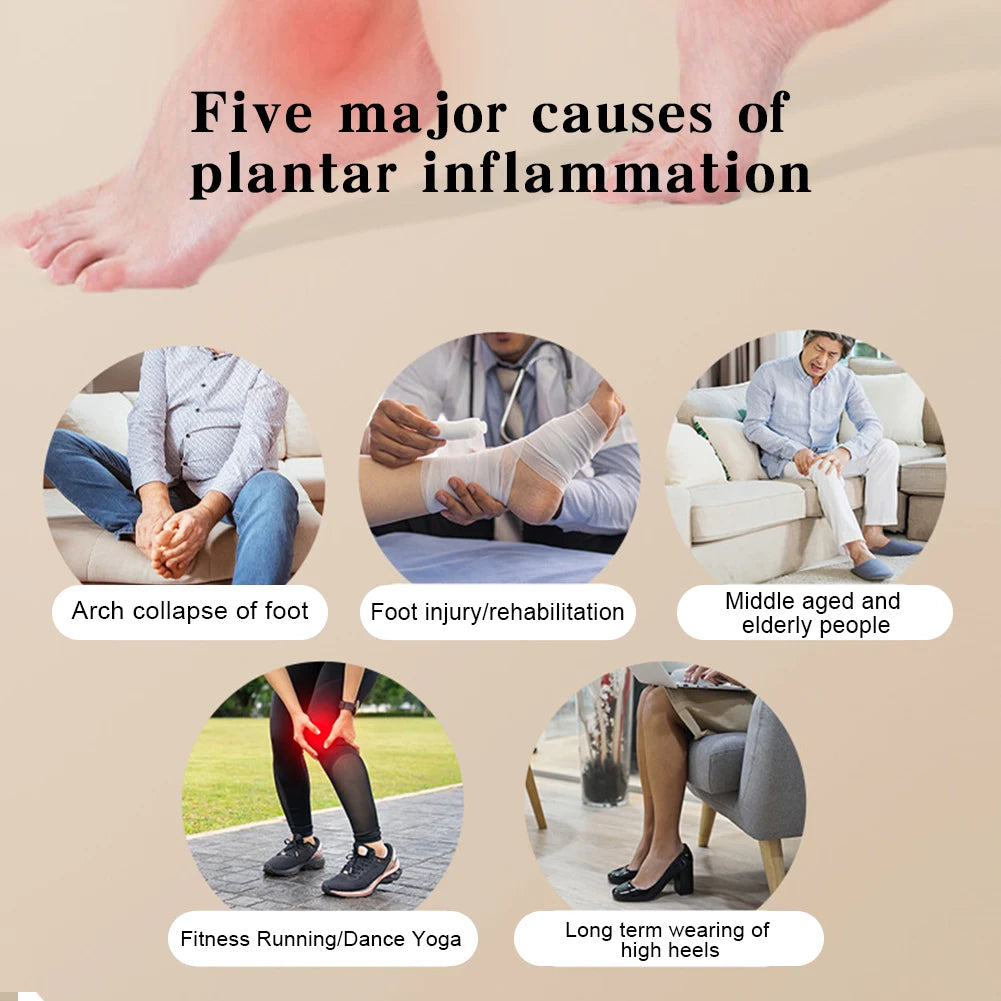 Foot Massager Roller for Plantar Fascia Deep Muscle Relief