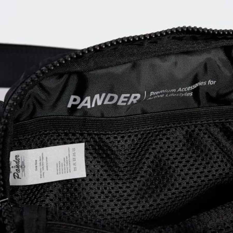 Two Way Zipper Fanny Pack Nylon Belt Bag for Women