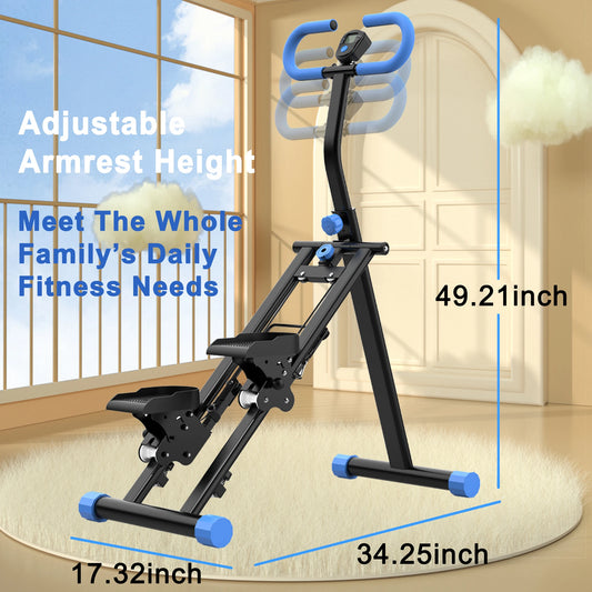 Stair Stepper Climber With Handlebar For Full Body Workout