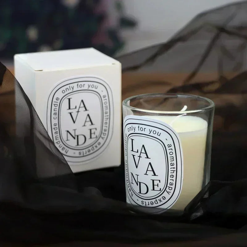 Romantic Transparent Scented Candle Jar Gift For Weddings