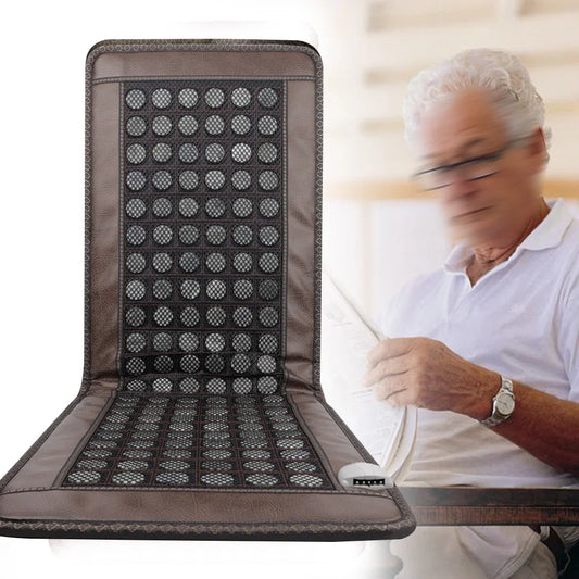 Bymaocar Far Infrared Jade Tourmaline Heating Pad Mat