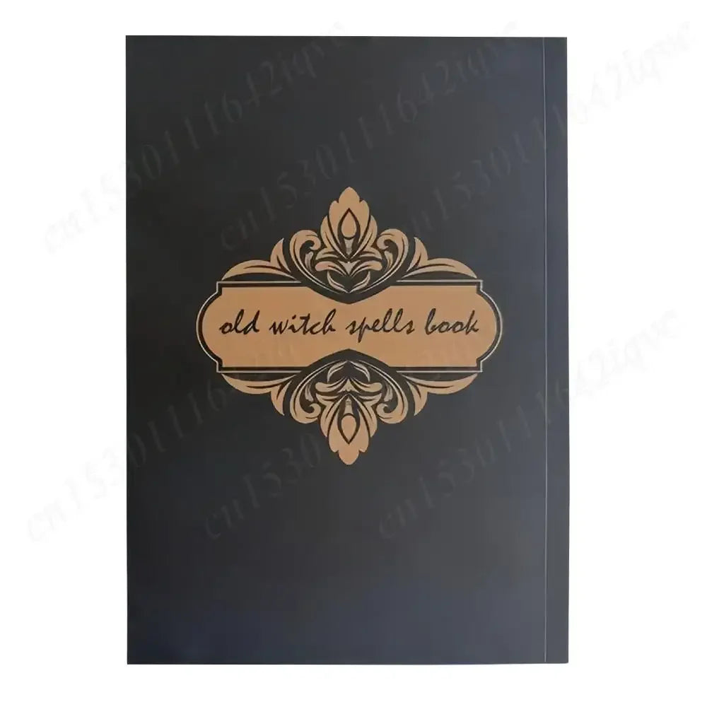 Vintage Witchcraft Spell Book Journal For Mystical Spells