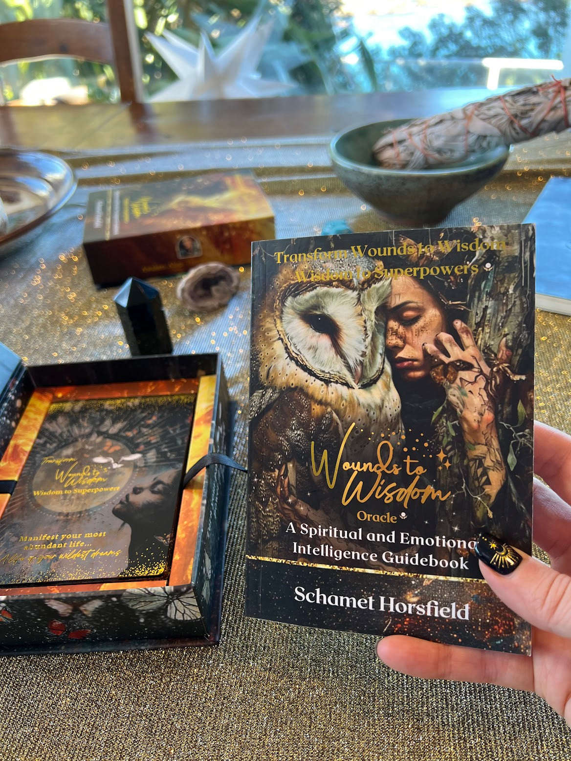 Wounds to Wisdom Oracle Deck for Emotional Healing