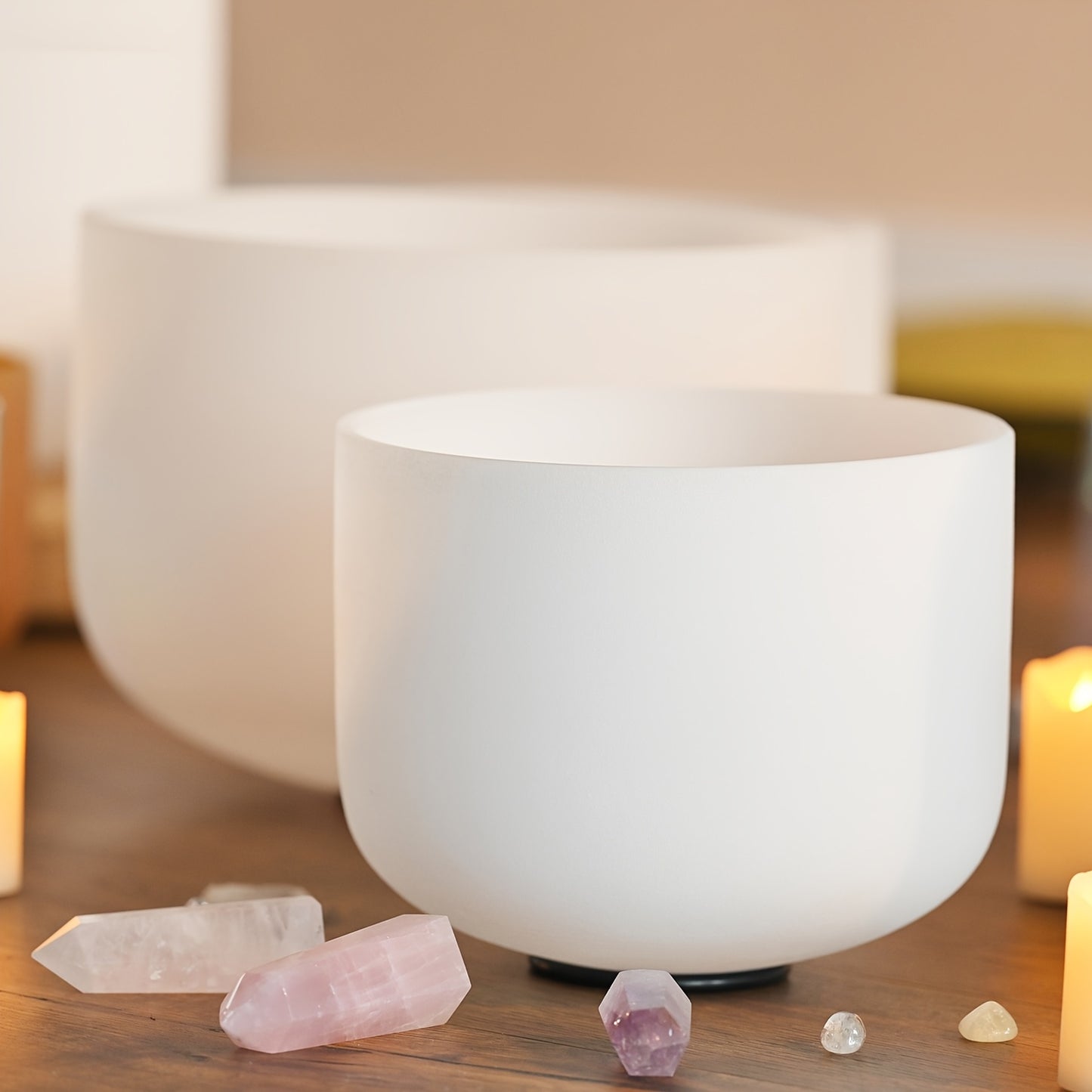 Blossom And Radiate Lycrystal Crystal Singing Bowl Set 7pc