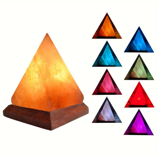Blossom And Radiate USB Himalayan Salt Lamp 8 Changing LEDs