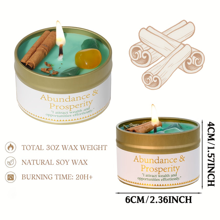 Blossom and Radiate Law of Attraction Manifestation Candle