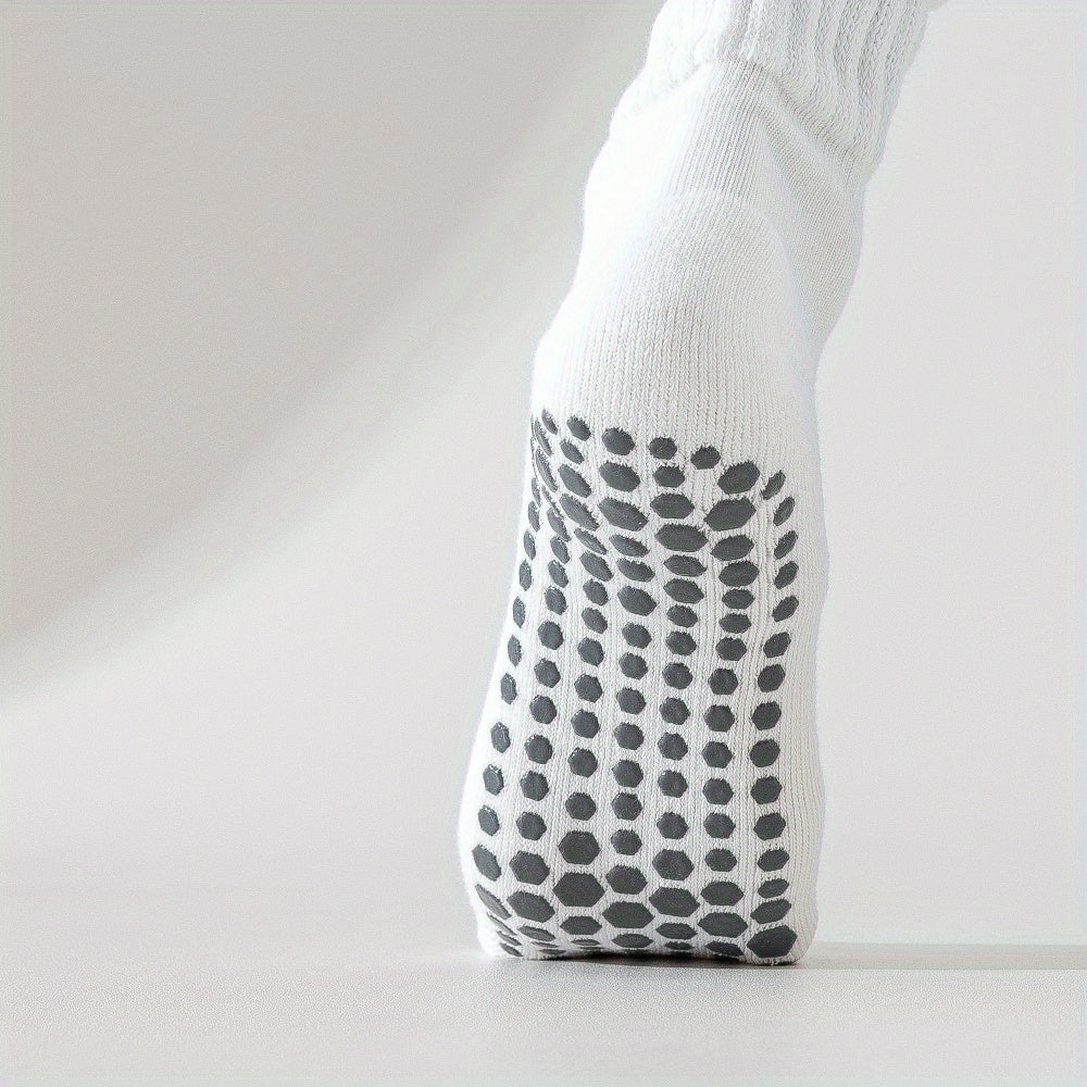 Blossom & Radiate Slouch Yoga Socks With Grips For Women