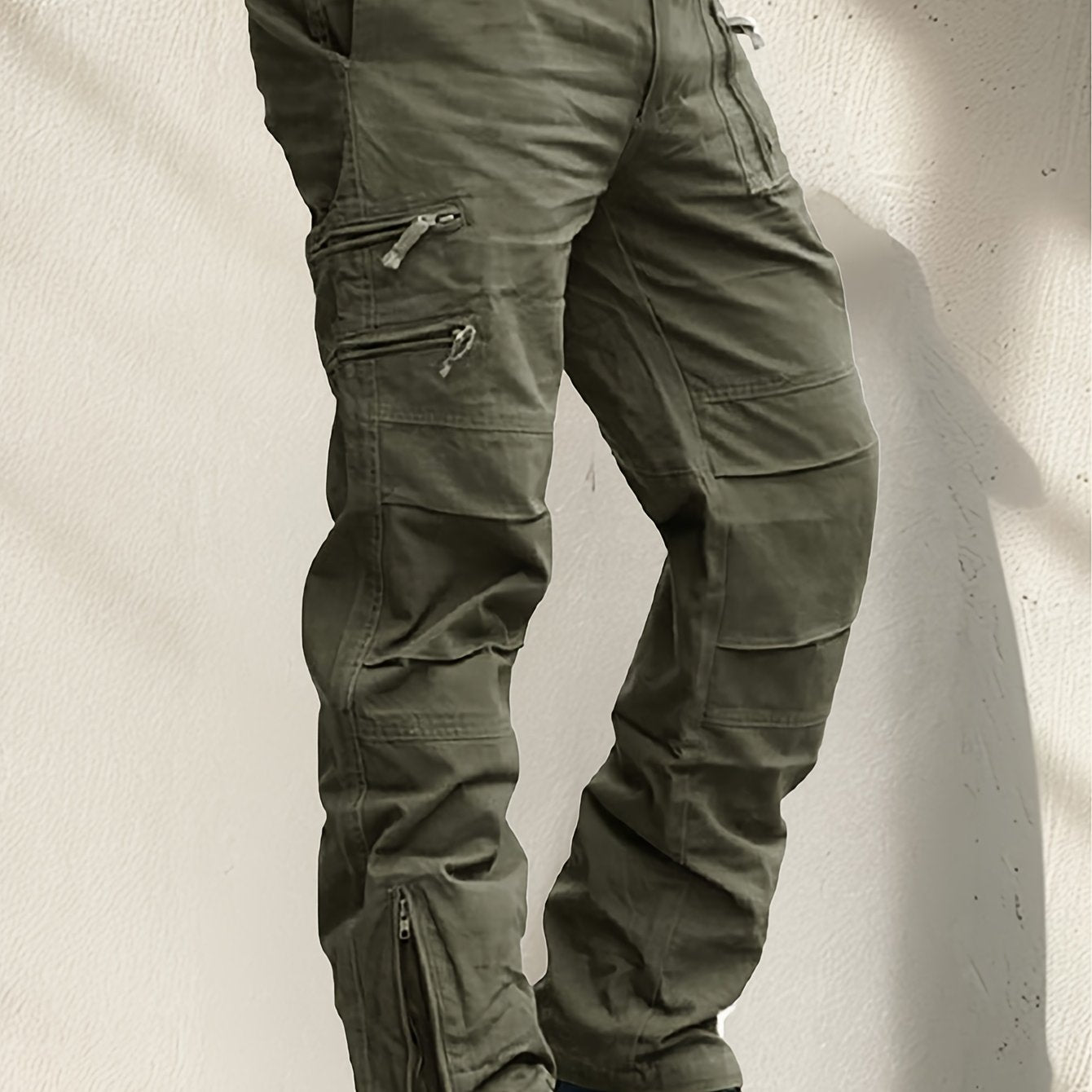 Magnivit Mens Cargo Pants Spandex Scratch Resistant Pockets