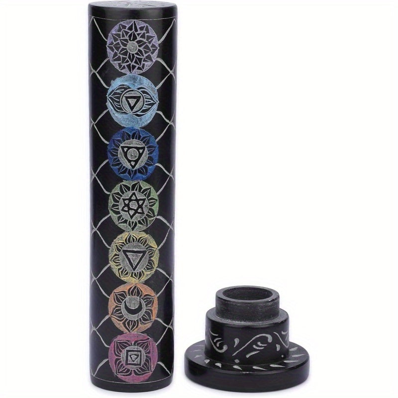Innse Stick Tower Burner Sacred Mantras Tealight Holder