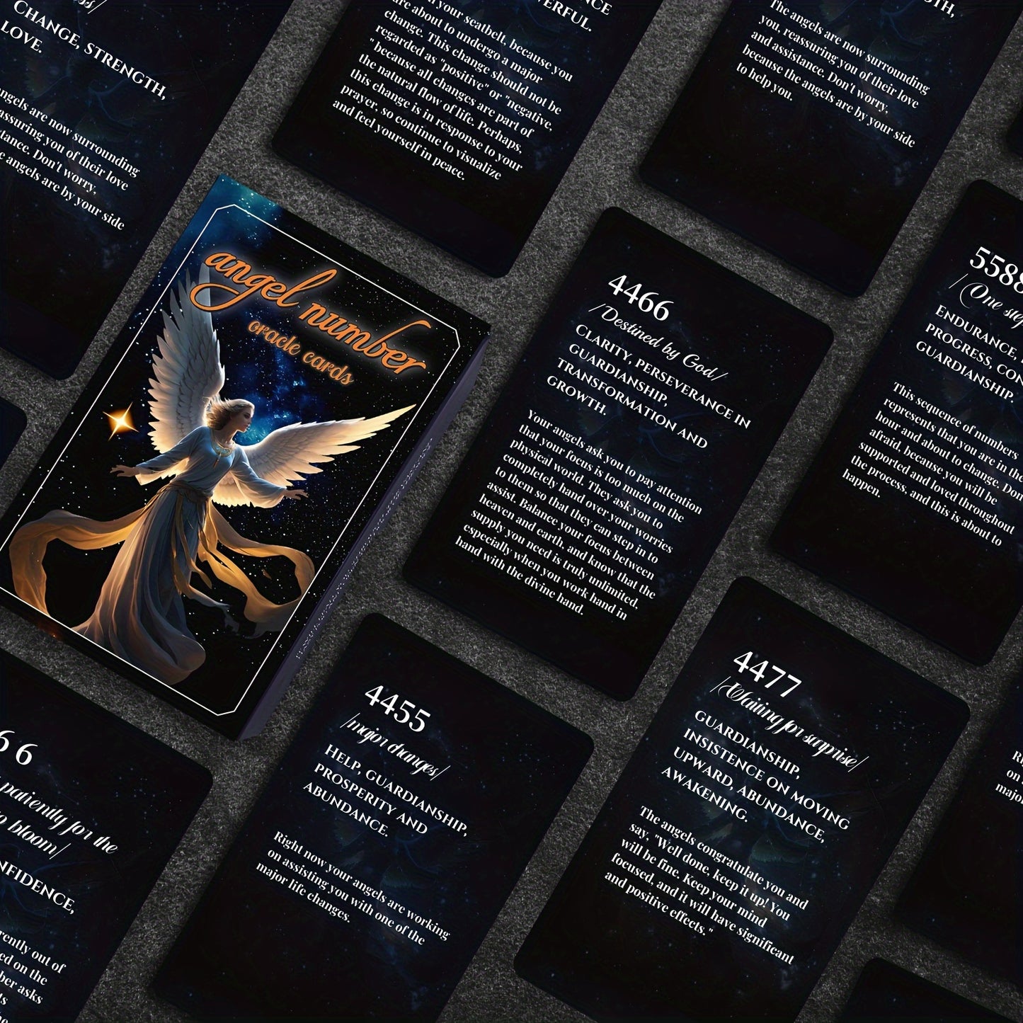 Angel Cards And Angel Numbers Oracle Deck For Beginners