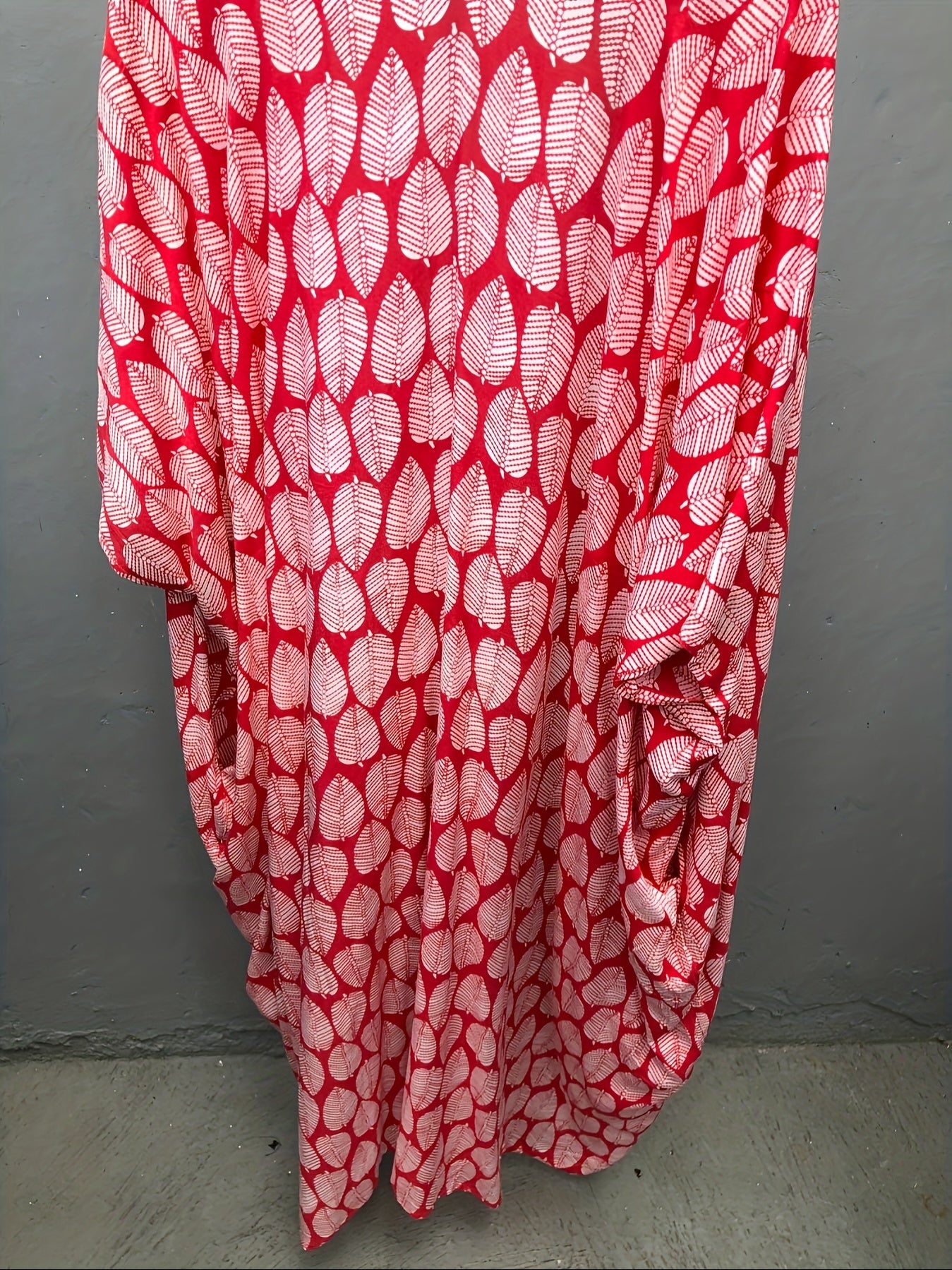 Boho Tie Dye Cardigan Beach Dress For Women Casual