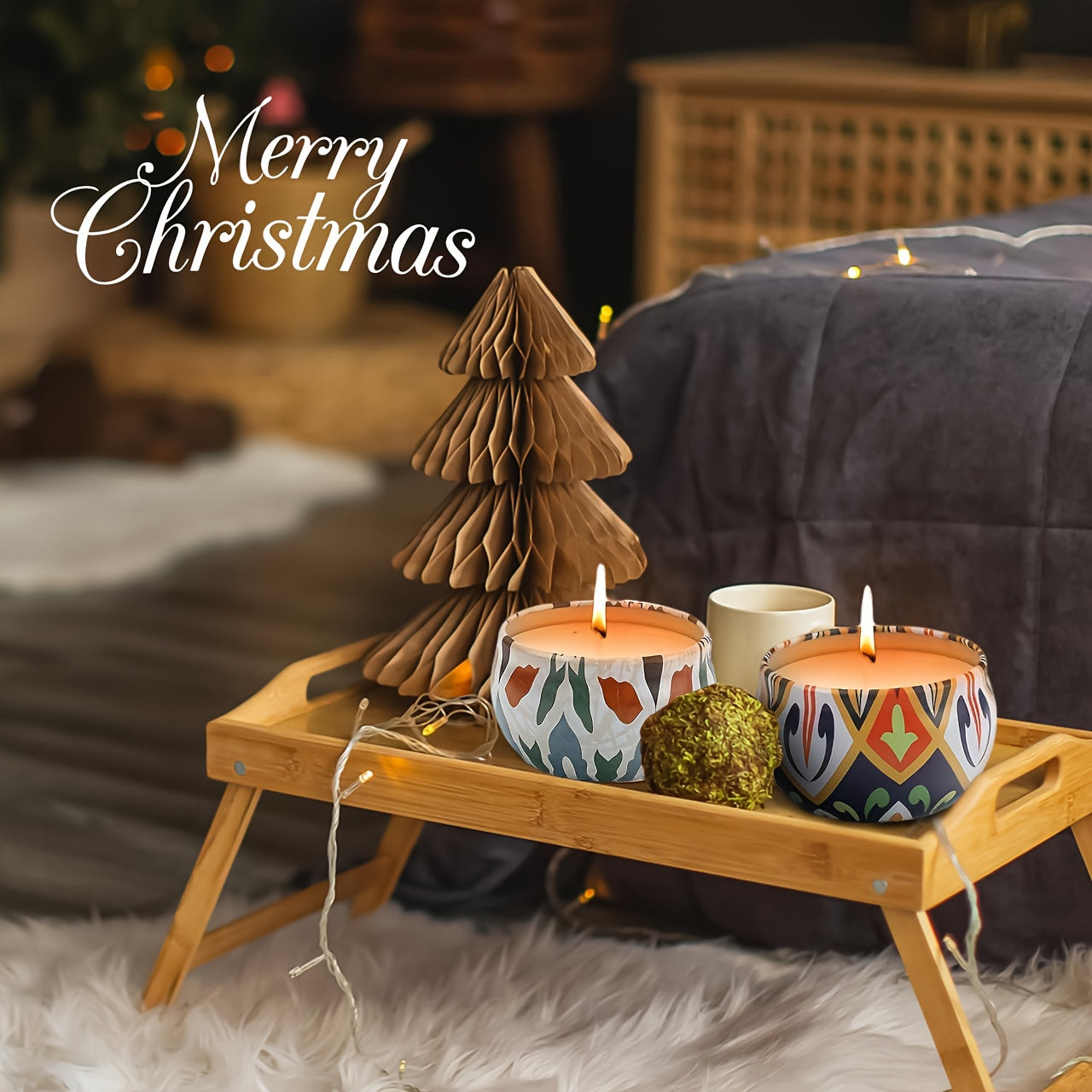 Ar Candles Halloween 16 Piece Candles Gift Set With Long Lasting Fragrance For Home