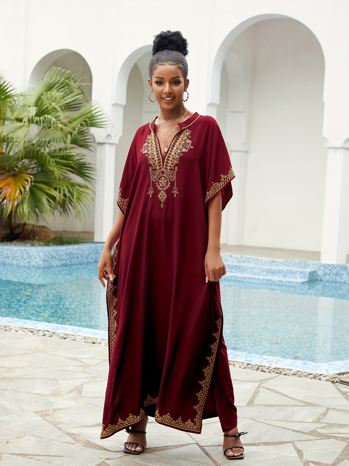 Bohemian Seaside Resortwear Embroidered Beachwear And Lightweight Jackets