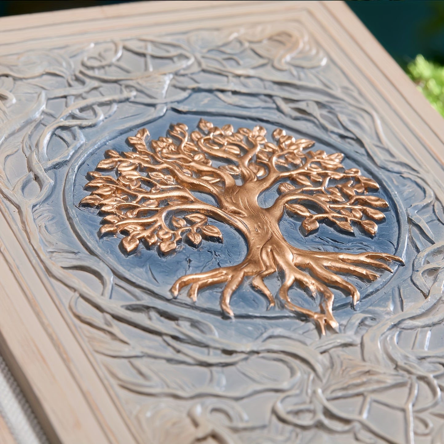 Blossom And Radiate 3D Embossed Tree Of Life Notebook