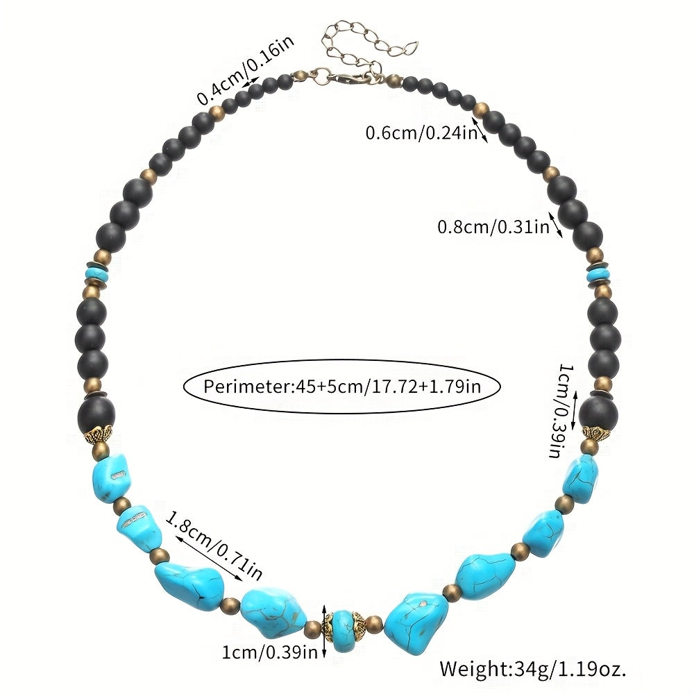 Bohemian Bead Necklace For Men And Women Daily Wear