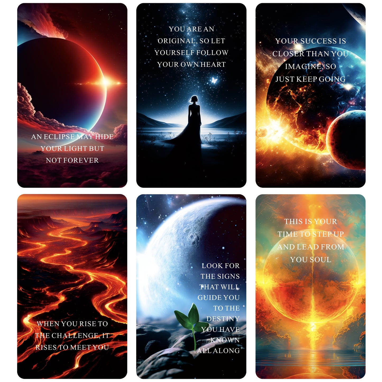 TZXAMSEZ Higher Self Messages Oracle Cards Deck Spirit
