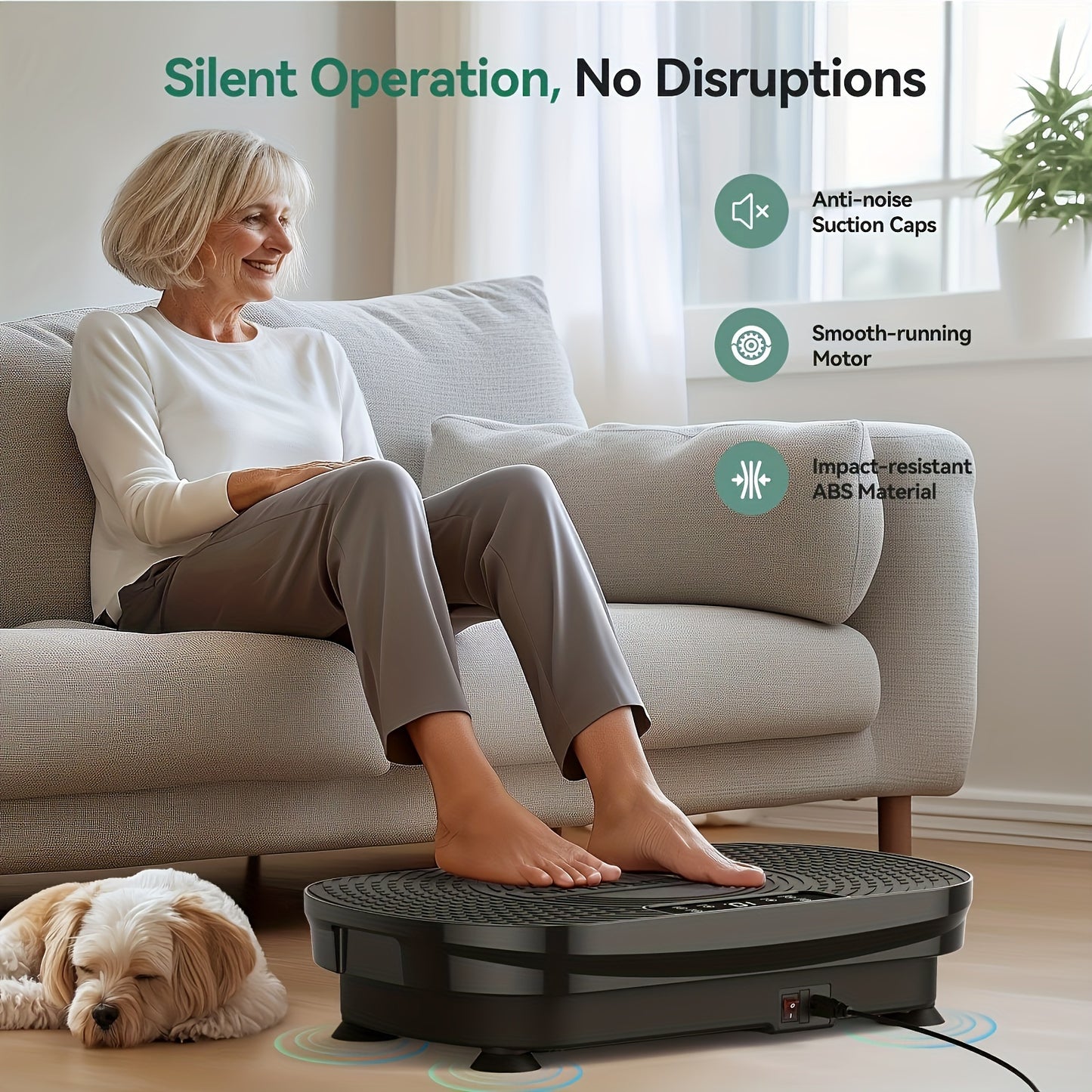 Flybird Vibration Plate Exercise Machine For Toning