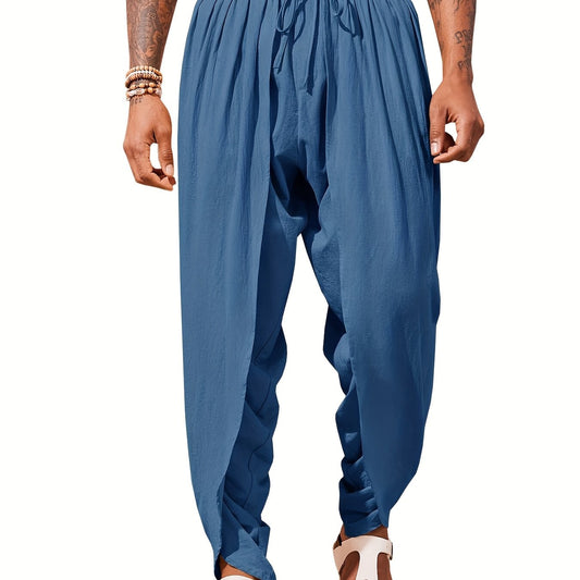 Blossom And Radiate Linen Harem Pants Boho Yoga Wear Casual
