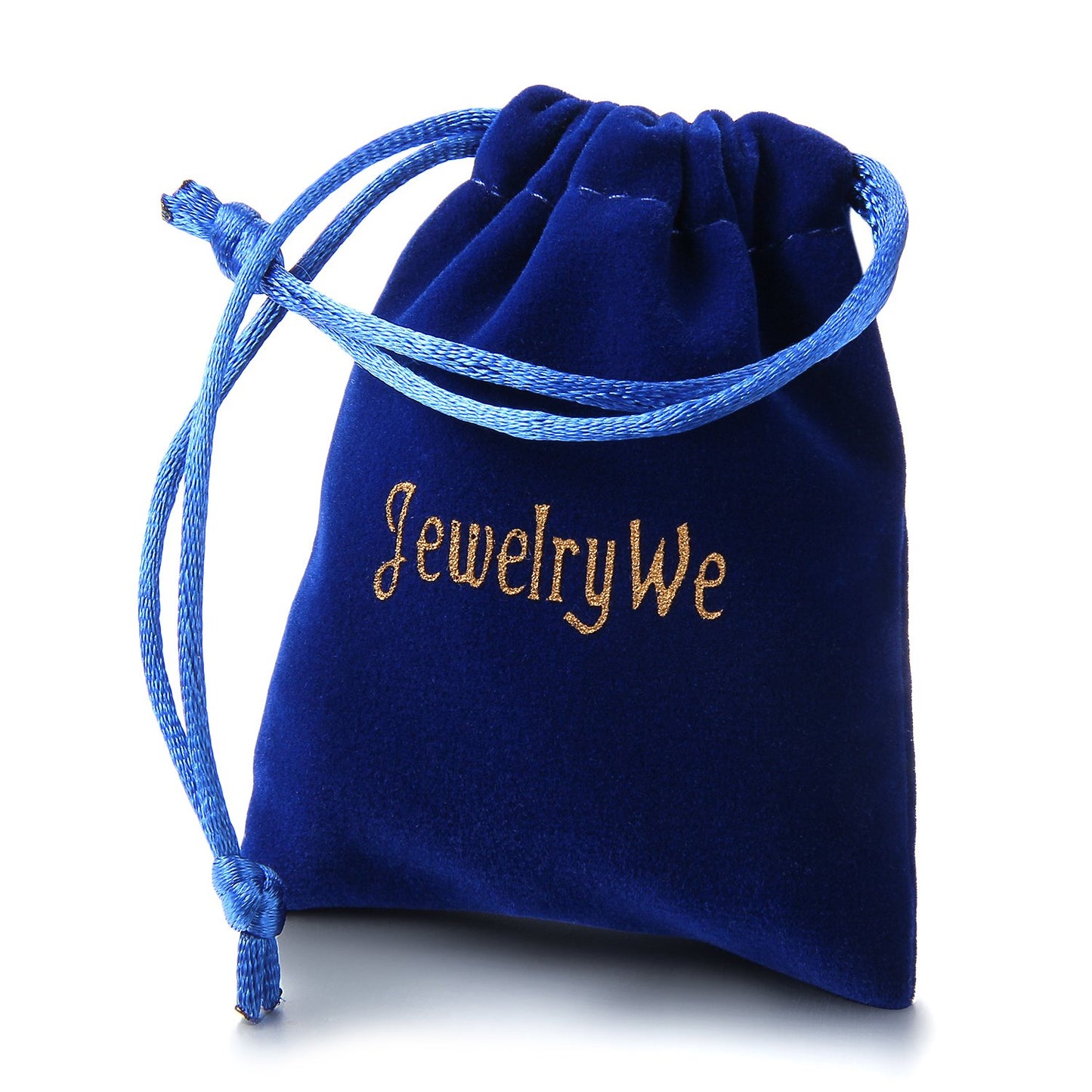 JewelryWe 528Hz Anxiety Necklace Stainless Steel Pendant