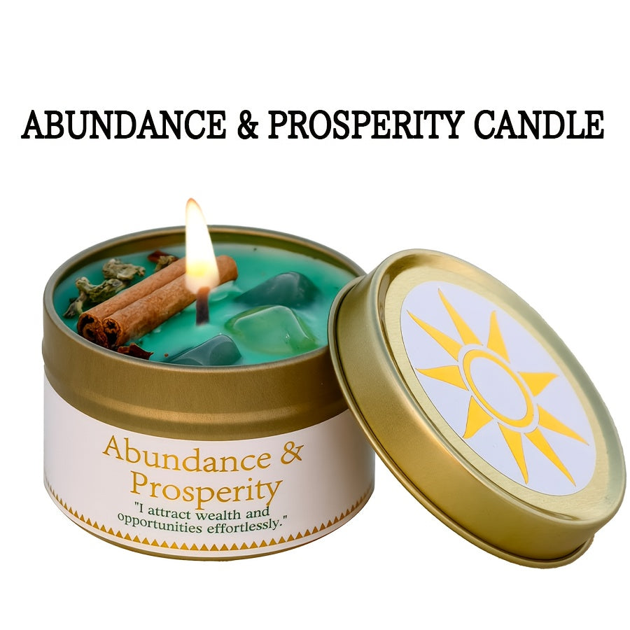 Blossom and Radiate Law of Attraction Manifestation Candle