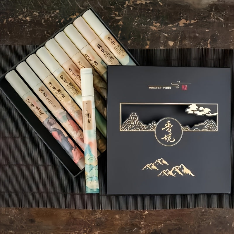 Blossom And Radiate Incense Gift Set With Sandalwood Aroma