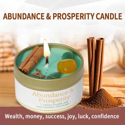 Blossom and Radiate Law of Attraction Manifestation Candle