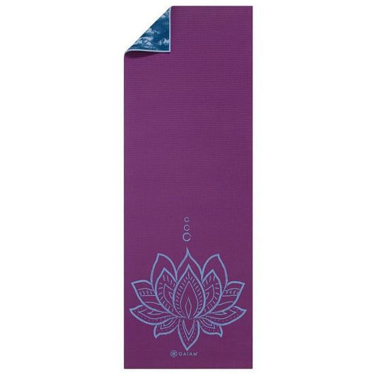 Yoga Ent Premium Print Reversible Yoga Mat For Lotus