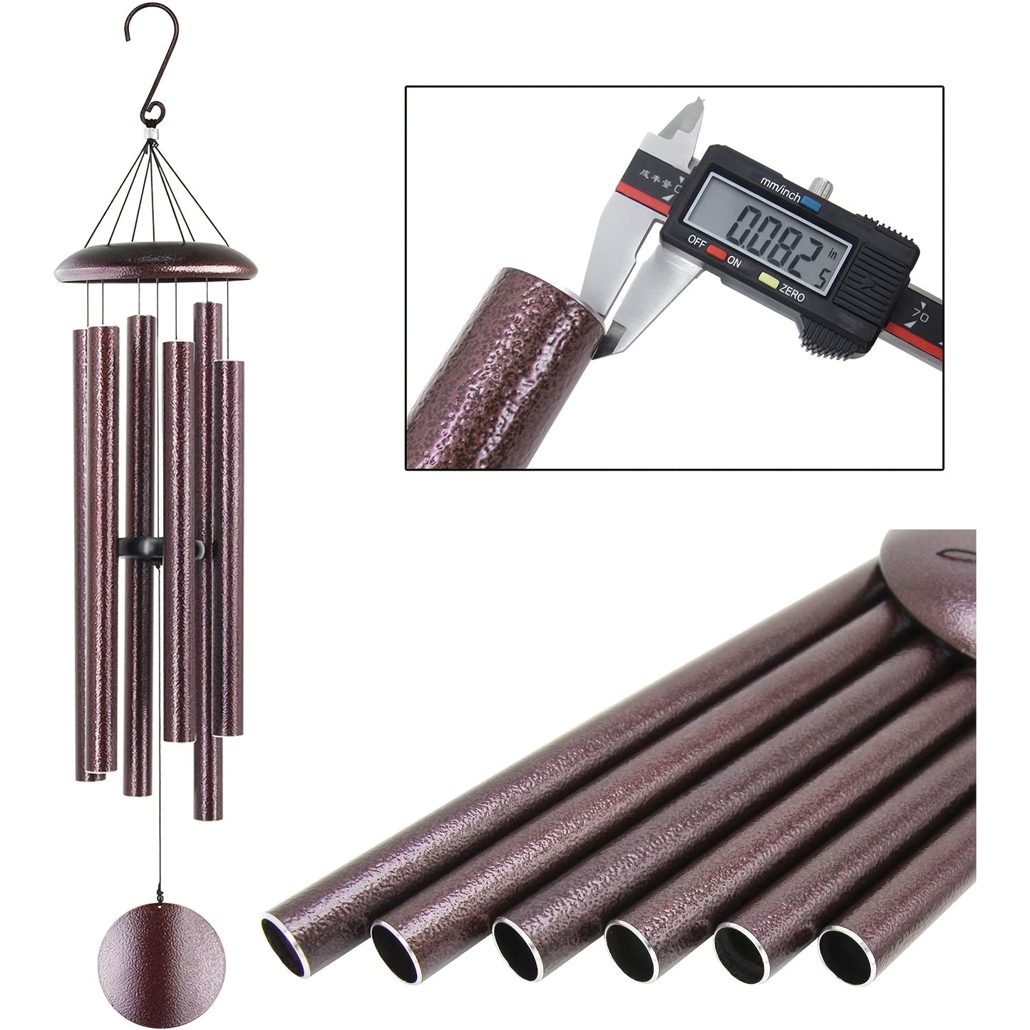 Memorial Deep Tone Wind Chimes For Outdoor Garden Decor