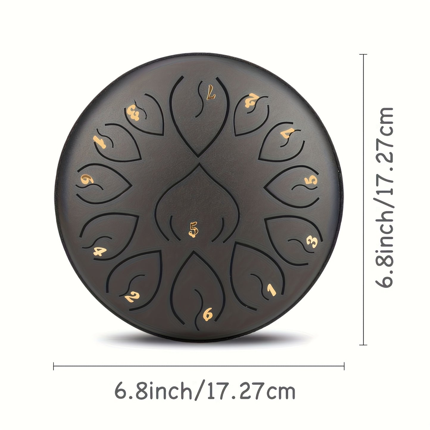 Blossom And Radiate 13 Note Steel Tongue Drum For Healing