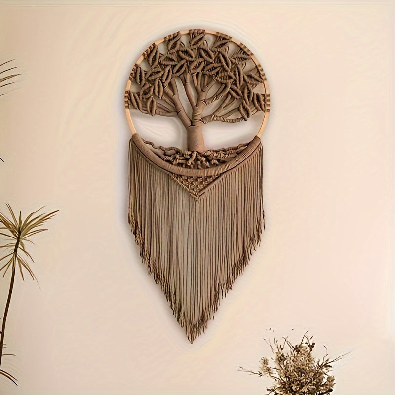 THCBME Bohemian Dream Hanging Decoration Tree Of Life Lace