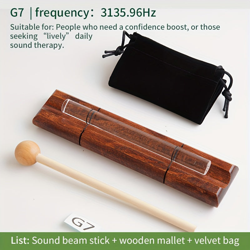 Crystal Sound Relax Bars Set For Meditation And Yoga