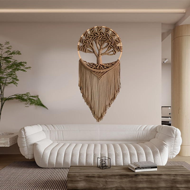 THCBME Bohemian Dream Hanging Decoration Tree Of Life Lace