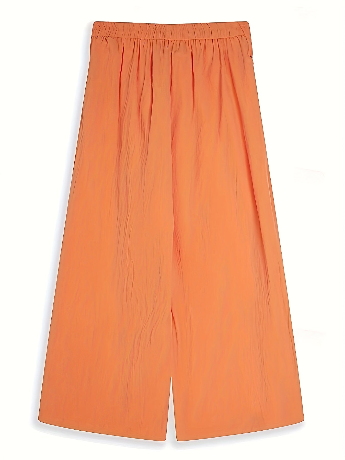 Blossom And Radiate Men's Wide Leg Polyester Trousers