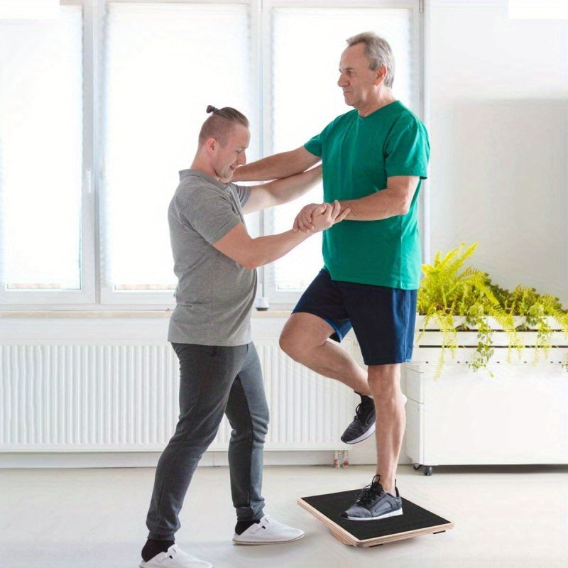 Anti Slip Wooden Balance Board For Adults Core Strength
