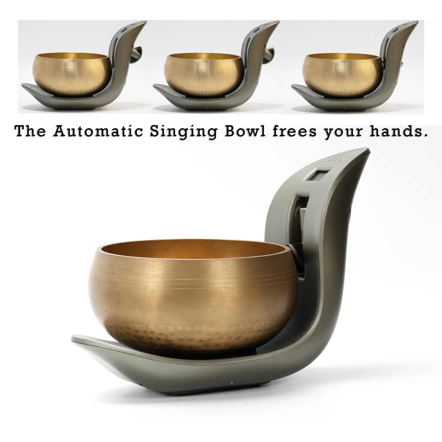 Automatic Tibetan Singing Bowl With Auto Activation