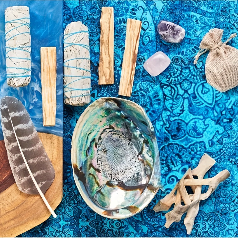 Blossom And Radiate Incense Gift Set Holy Wood Abalone