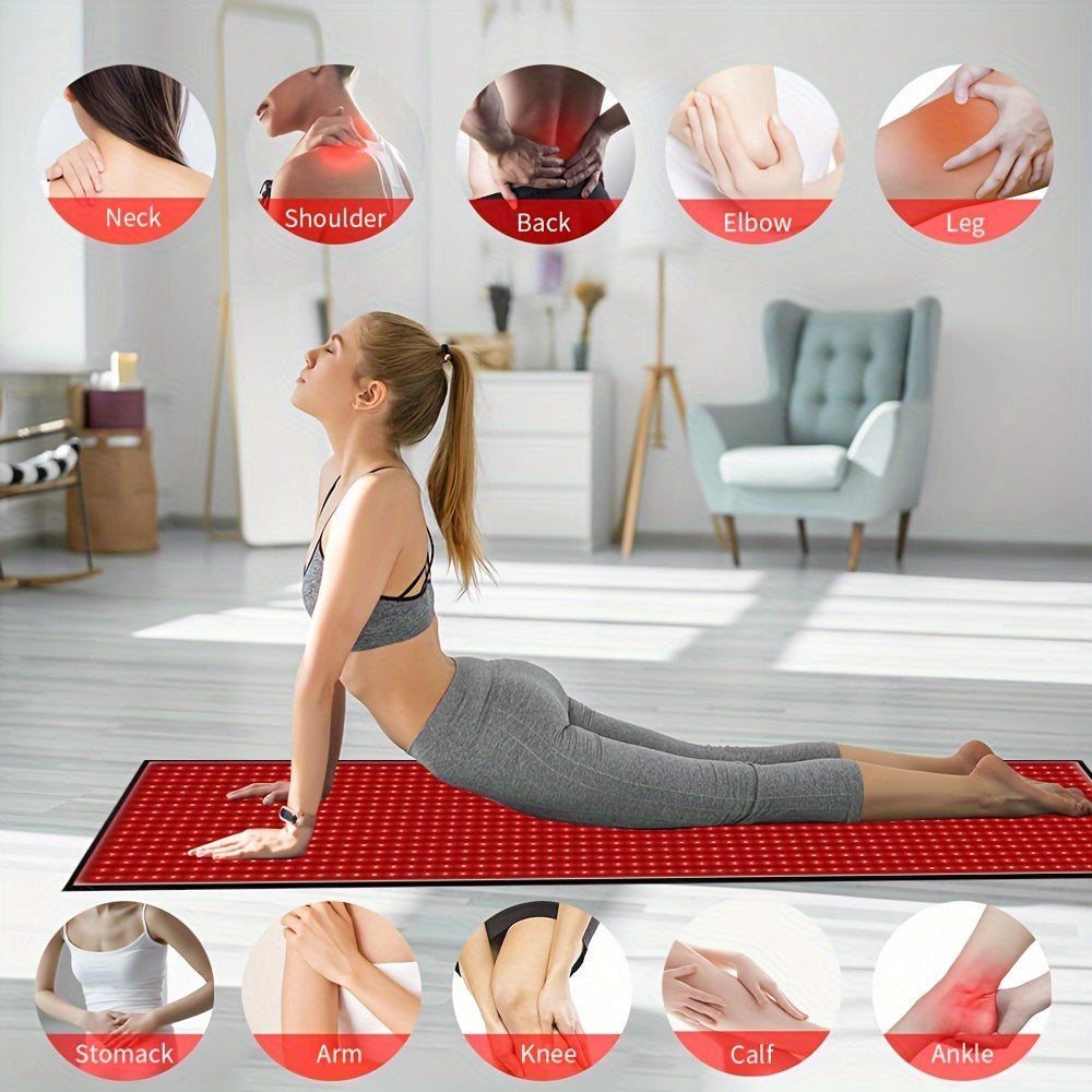 Blossom And Radiate 660nm Red 850nm NIR Light Therapy Mat