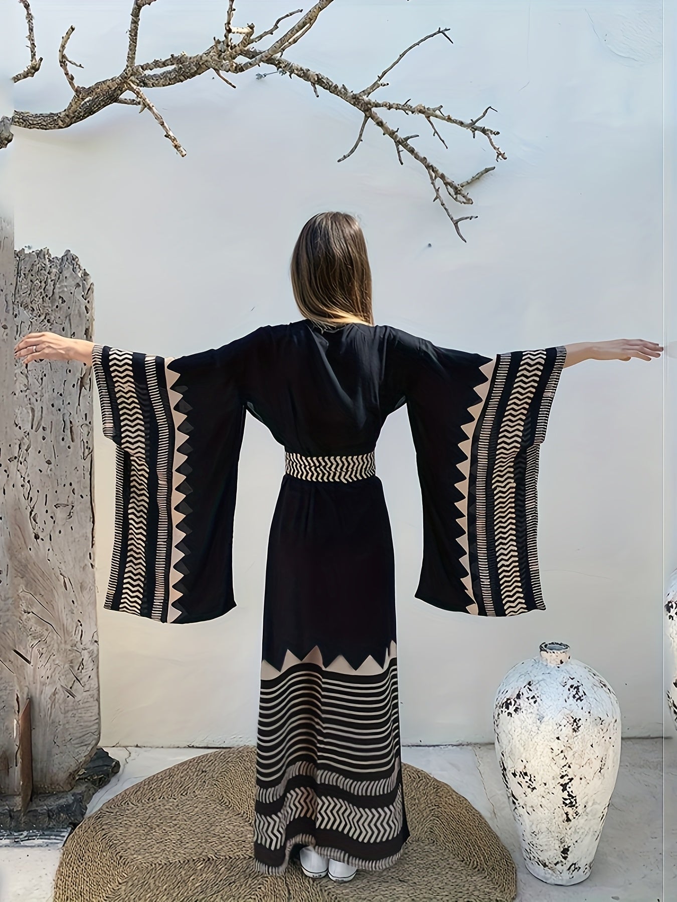 Bohemian Sun Protective Cardigan Cover Up for Vacations