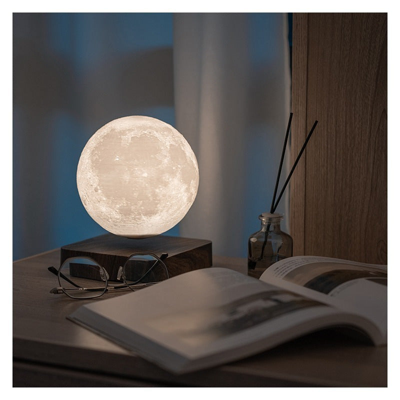 Blossom And Radiate Moon Lamp Magnetic Levitating Light