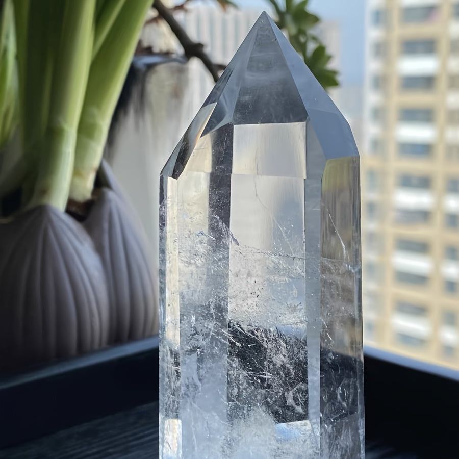 Blossom Radiate Clear Quartz Wands For Crystal Grids