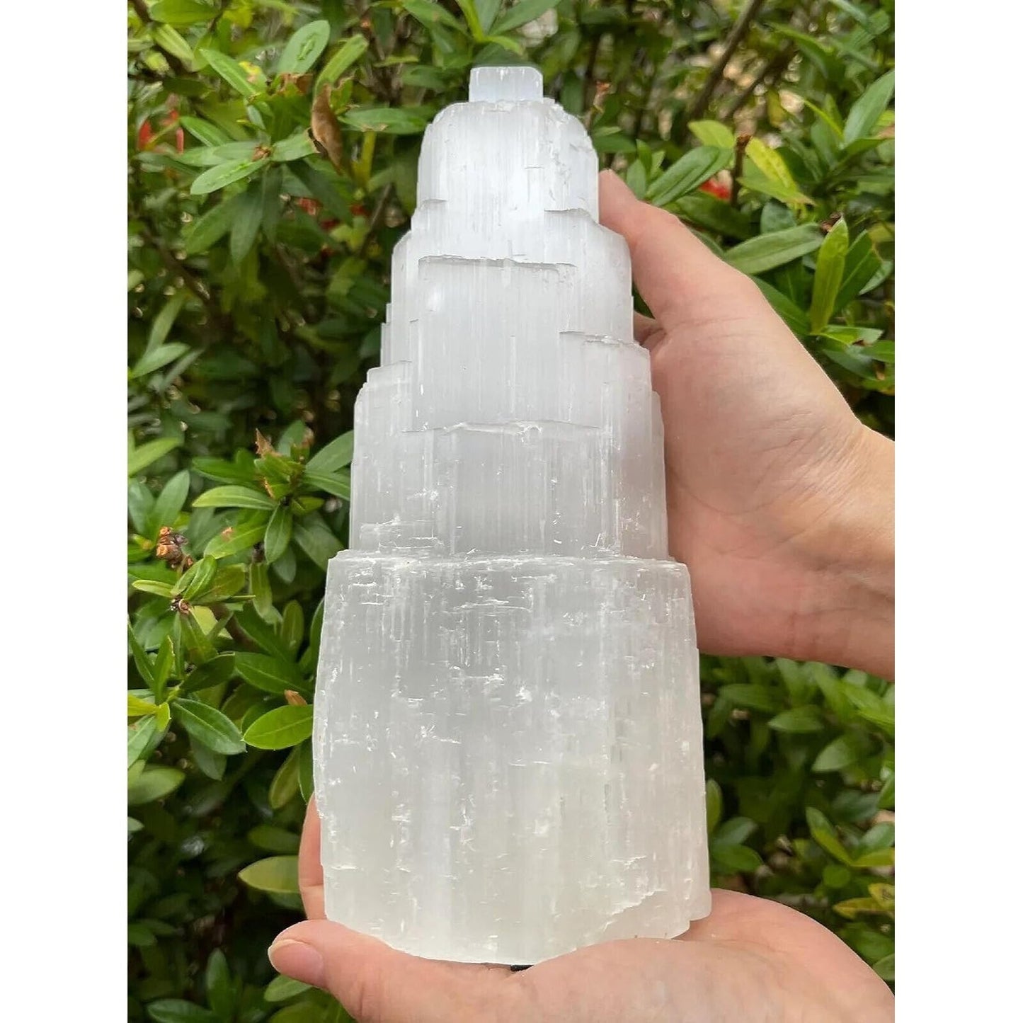 Moroccan Selenite Stone Glow Lamp Handcrafted For Home Decor