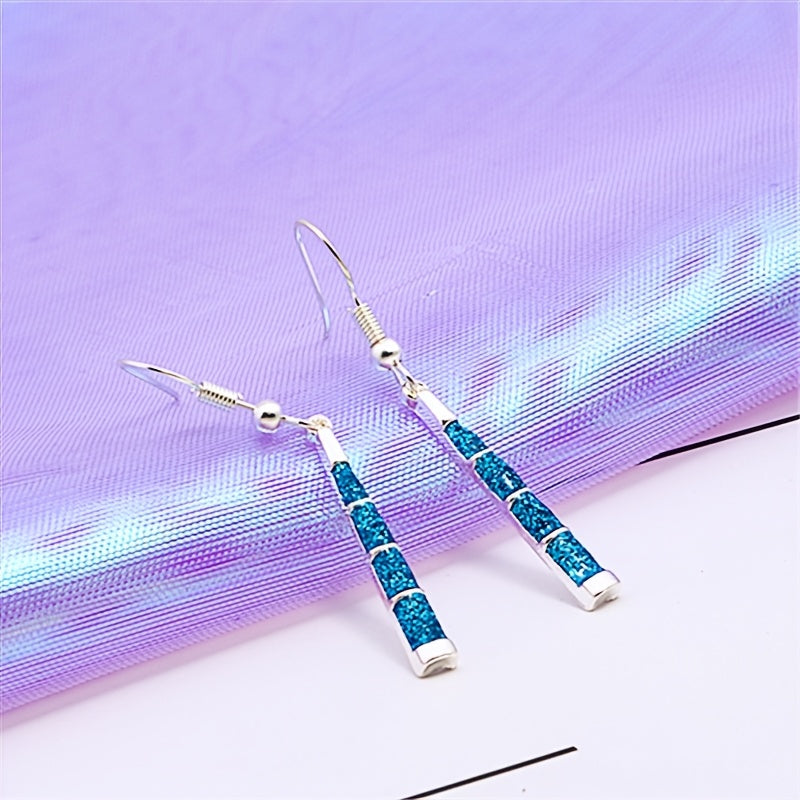 Blossom And Radiate Bohemian Earrings Synthetic Opal