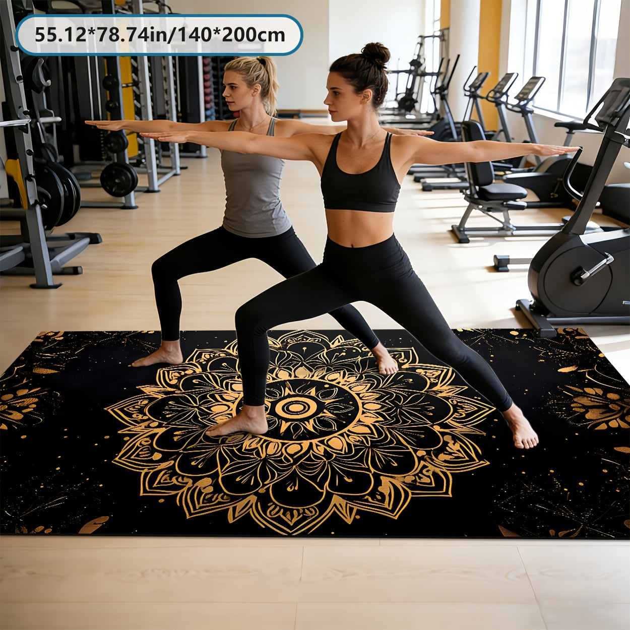 ZULIDA Yoga Mat For Fitness Training And Home Workouts