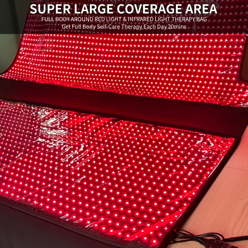 CABPAY FDA Cleared Infrared 2520LEDs Light Therapy Blanket Full Body