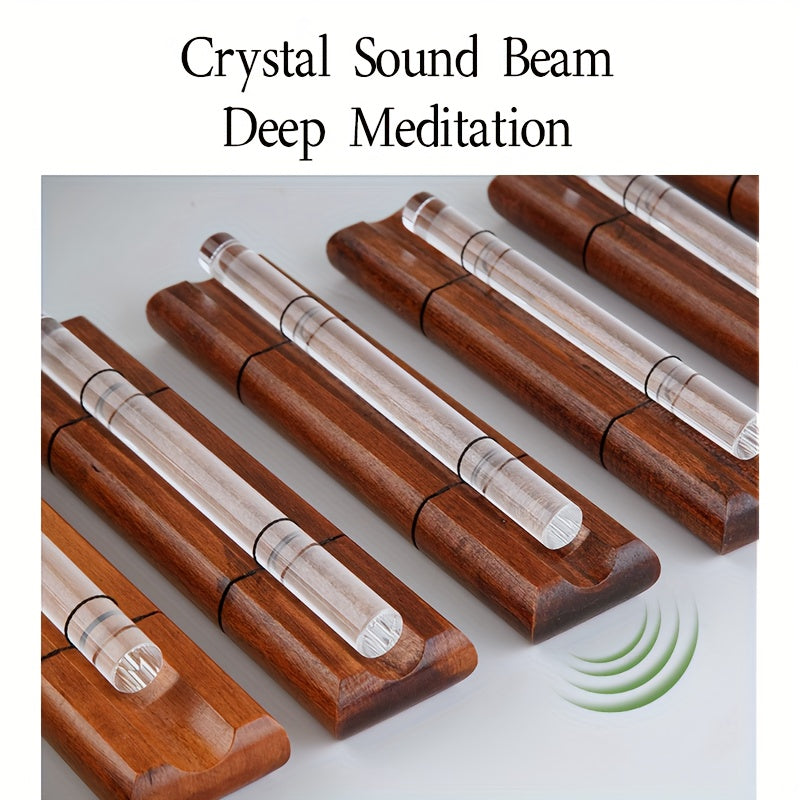 Crystal Sound Relax Bars Set For Meditation And Yoga