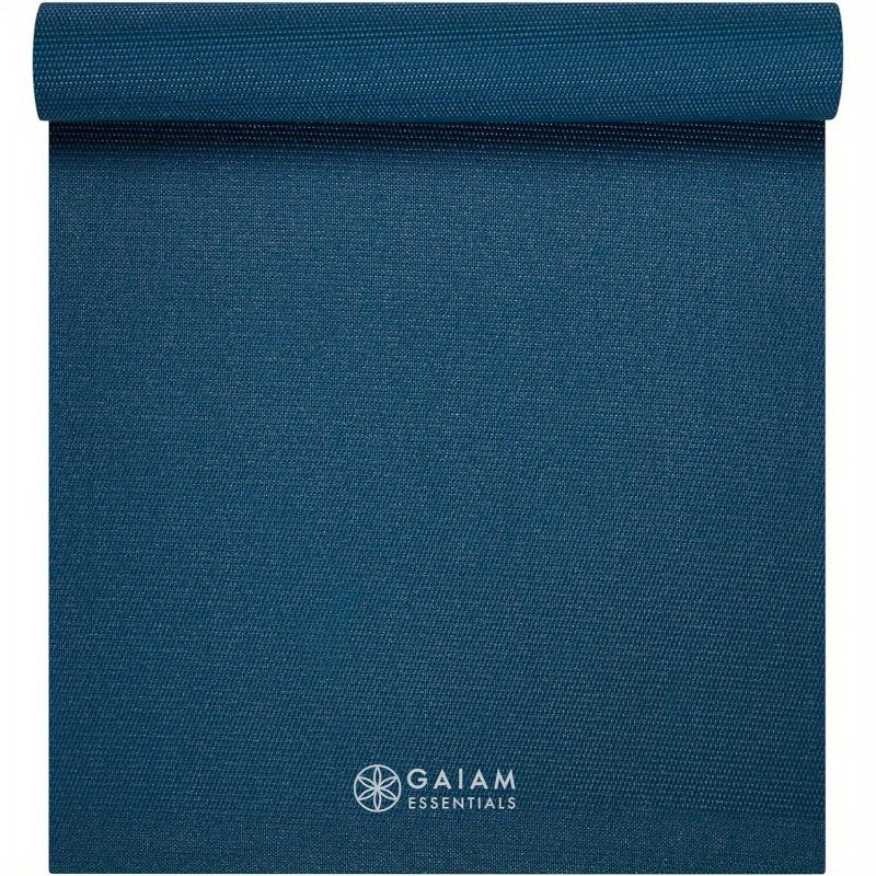 Essentials Cushioned Non Slip Yoga Mat With Carry Strap