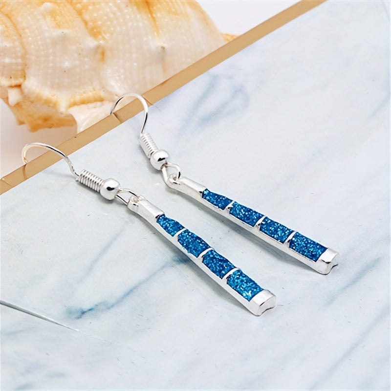 Blossom And Radiate Bohemian Earrings Synthetic Opal
