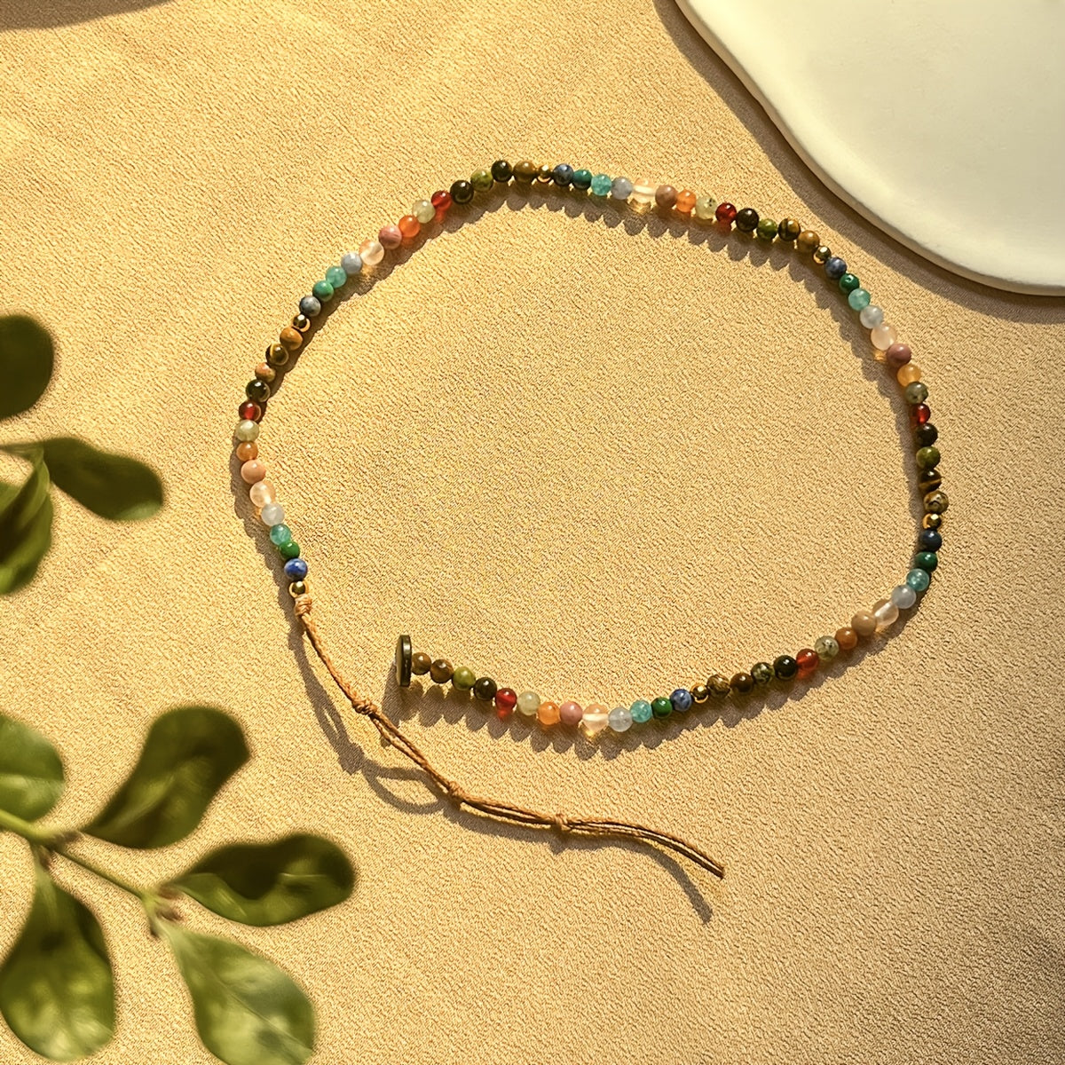 Blossom and Radiate TOEE ZUBY Bohemian Rose Quartz Necklace