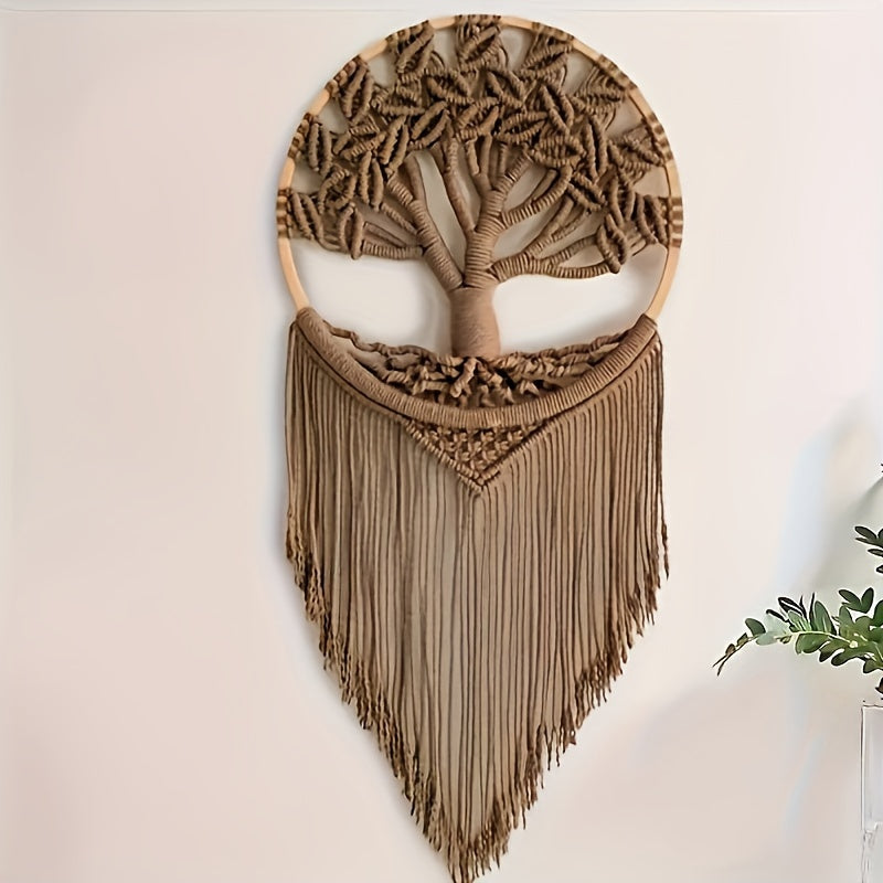 THCBME Bohemian Dream Hanging Decoration Tree Of Life Lace